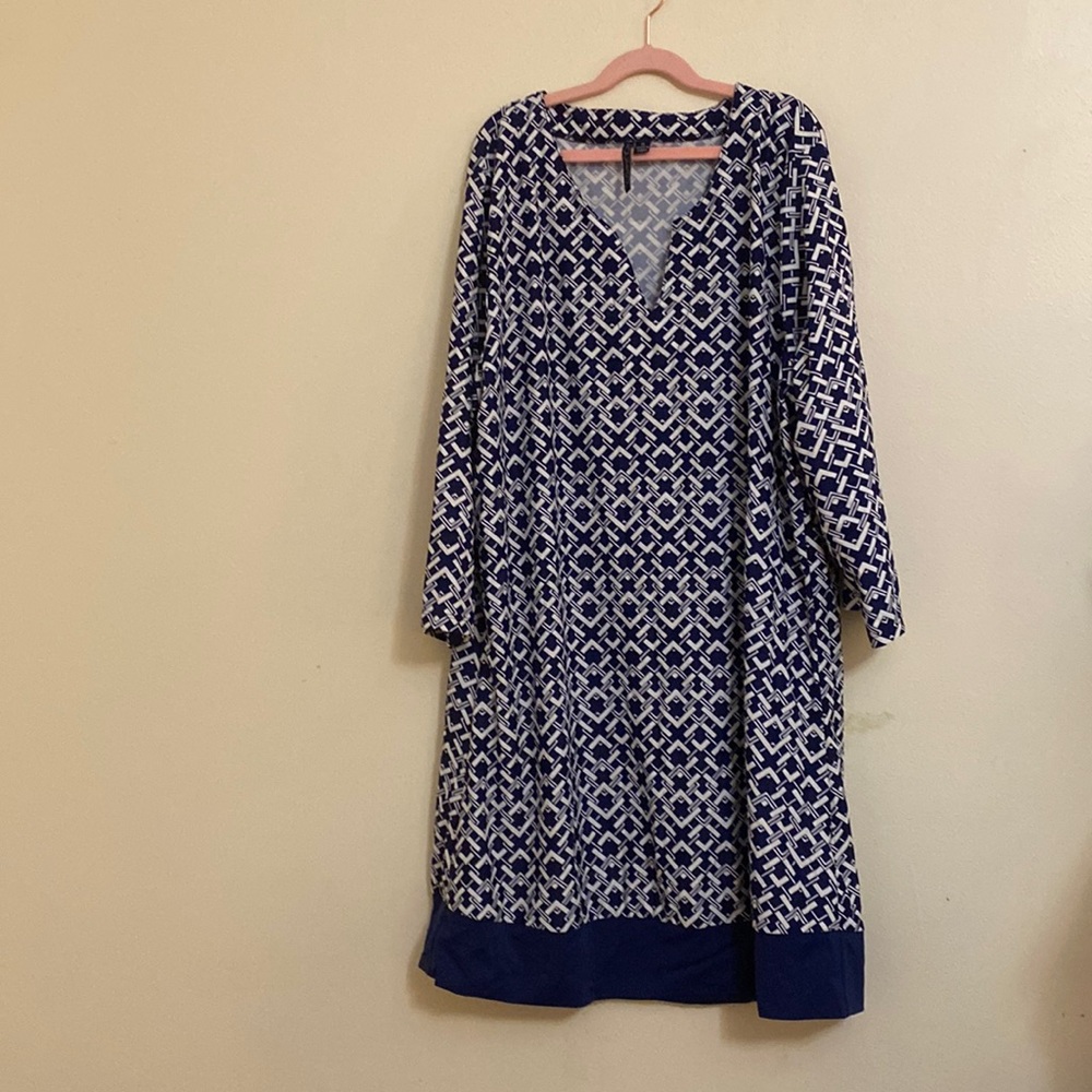 Aqua Et Sol Sun Dress Swim Suit Pull Over Cover UPF 50 Sun Block Size XL